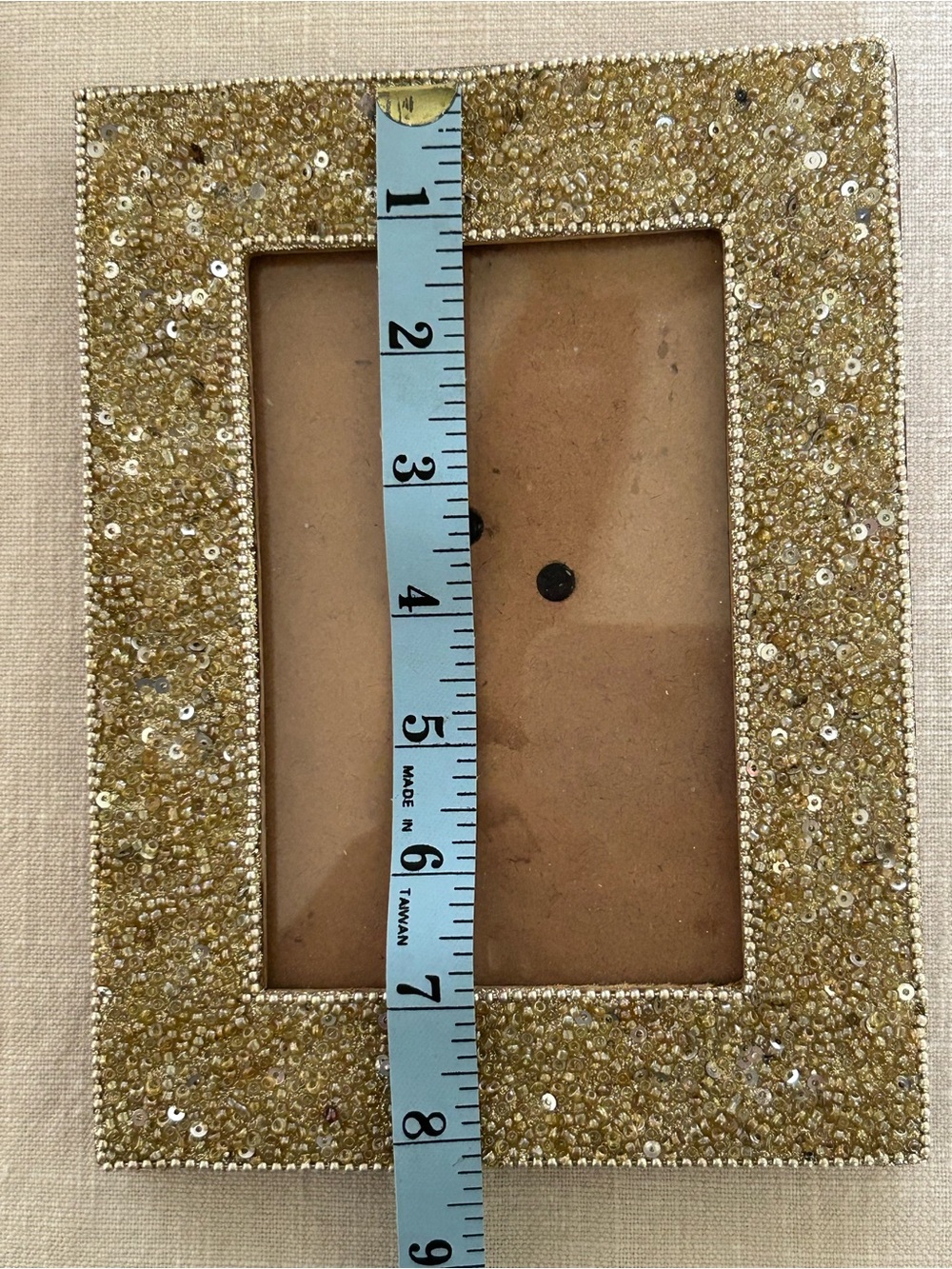 Beaded Sparkle Photo Frames set of 2 - Picture 8 of 9